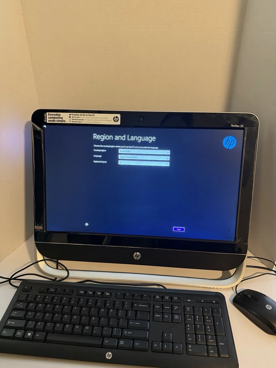 Hp Pavilion 20 All In One for sale - eBay