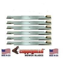 6 USA MADE BLADES 54" BAD BOY MZ MAGNUM 038-0005-00 USA MADE FREE SHIPPING