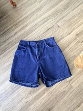 Vintage Gitano 90's High Rise Denim Jean Mom Shorts Womens 10 