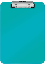 A4 Clipboard, Rigid Plastic, Wow Range, Ice Blue