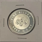 Silver Pamp 1oz .999 Fine Silver Round From Series 1 Bullion Breakers Box