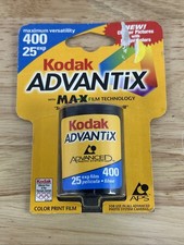 Kodak Advantix 400 Color Print Film APS ISO 25 Exposures 400-25 EXP 05/2002