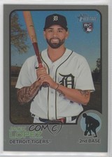 2022 Heritage High Number Chrome Silver Bordered Refractor /373 Jack Lopez 0uf1