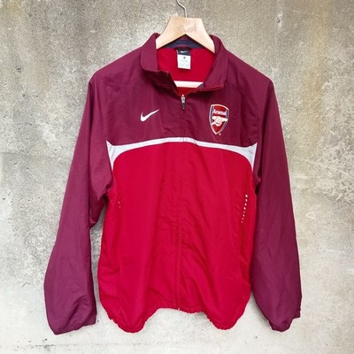 Arsenal 2005-06 Red Currant Hymne Fußballjacke, Herren XL
