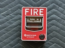 Notifier NBG-12LX Addressable Fire Alarm Pull Station USED