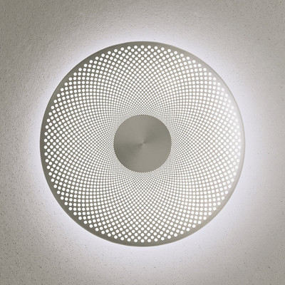 Northern Wandleuchte Leuchte LED Glint weiß Stecker Zuleitung 36cm rund Lampe