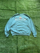 Vintage Streetwear Faded Boston Massachusetts Sweatshirt USA Size XL