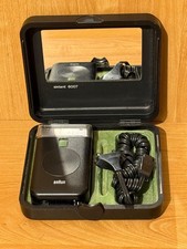 Rasierer „Braun sixtant 6007“ elektrisch,  im Reiseetui - Vintage (1973)