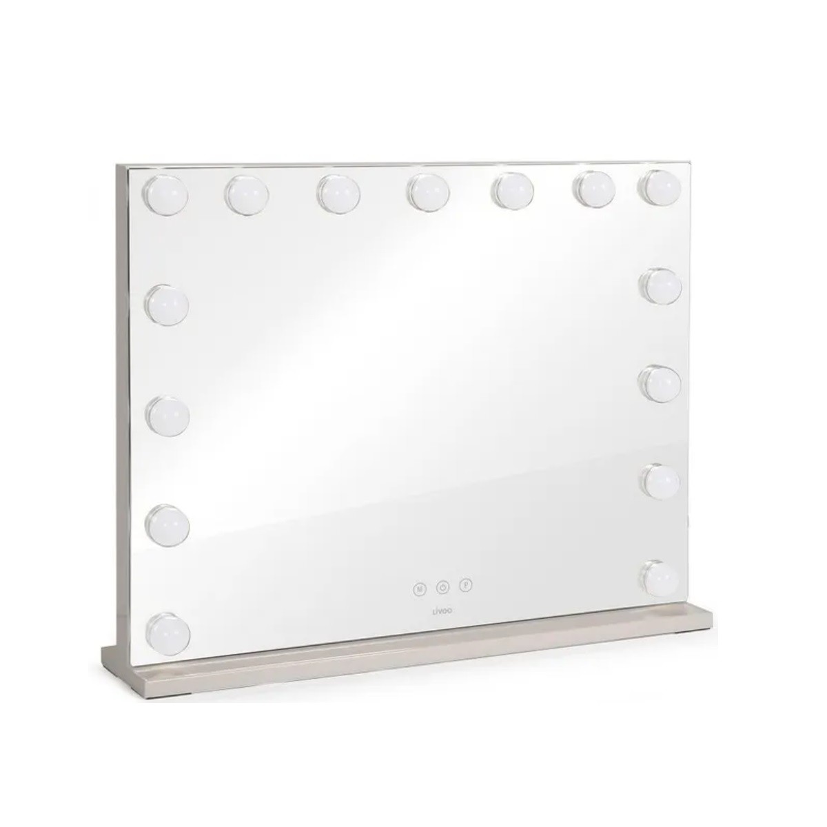 Miroir lumineux Livoo pour illuminer votre salle de bain moderne