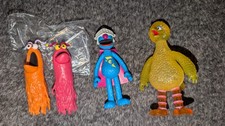 SUPER 7 SESAME STREET BLIND BOX ReACTION LOT Of 4