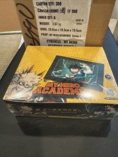 Cybercel My Hero Academia Trading Cards Series 1  Hobby Box Factory Sealed
