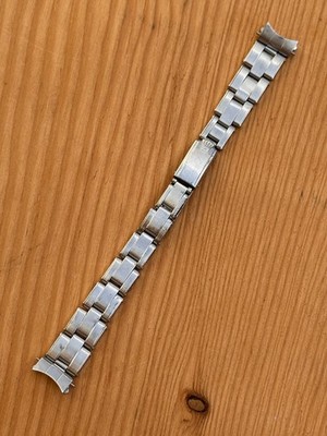 Vintage 1965 Rolex Watch Bracelet Rivet Link 7204 13mm with 66 End