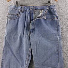 Vintage Levi's 505 Mens Jeans 34x32 Regular Fit Straight Leg Denim USA