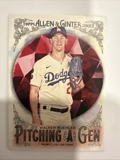 2022 Topps Allen & Ginter Walker Buehler Pitching a Gem Dodgers #PAG-11