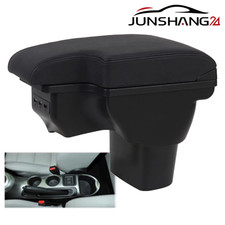 ARMLEHNE MITTELKONSOLE MIT MONTAGESATZ ECO-LEDER FÜR NISSAN JUKE 2010-