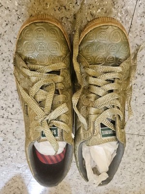 US9 RARE!! Puma LTD Tommie Smith Size Mexico City Olympics Gold Clyde 