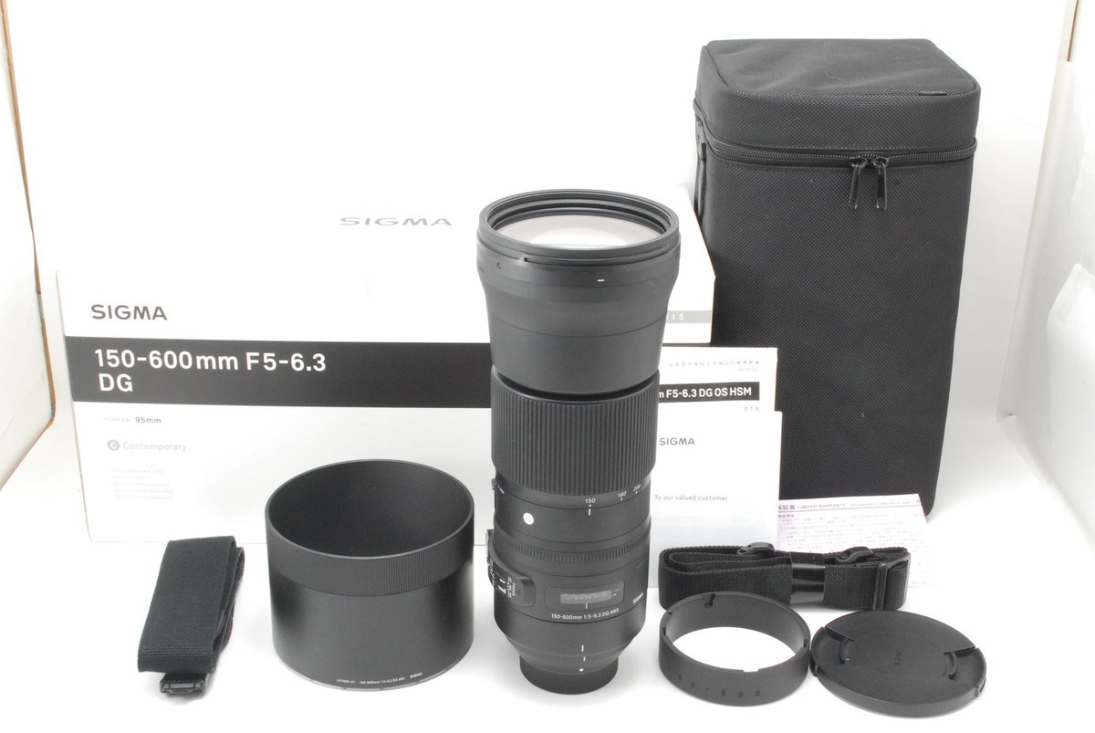 ⭐️Top MINT⭐️ Sigma 150-600mm f/5-6.3 DG OS HSM for Nikon AF