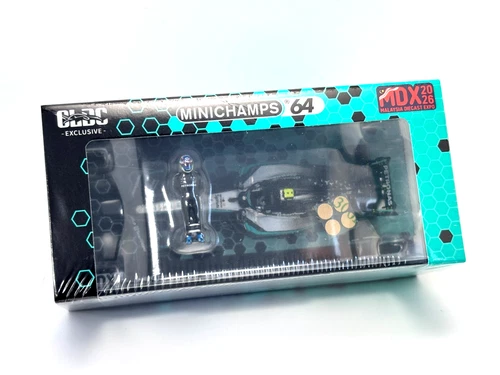 Minichamps 1/64 MDX 2026 Exclusive Mercedes AMG Petronas F1 , No.1546/2000