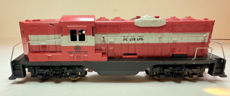 Vintage Marx HO No. 21 Monon Hoosier Line Loco. Mint MUST SEE DESCRIPTION/PHOTOS
