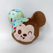 Disney Munchlings Mint Dipped Ice Cream Sandwich Mickey Mouse Plush Animal 6"