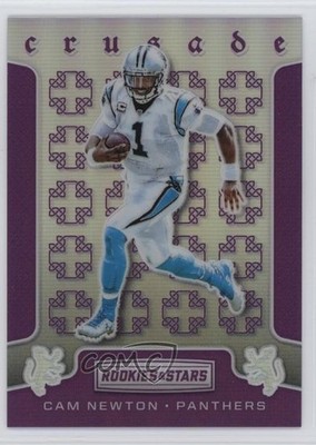 2016 Panini Rookies & Stars Crusade Purple 1/49 Cam Newton #35 v0v
