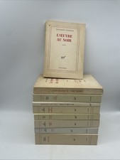 x9 Gallimard In French + Lettre Jean D?Ormesson - paperback - vintage 
