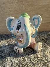 Vintage Ceramic/Porcelain Elephant Piggy Bank