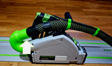 Festool Tracksaw 90 Degree Vacuum Hose Elbow Dust Extractor Connector plunge saw
