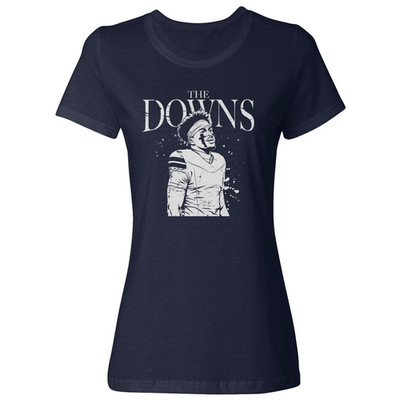 The Downs Inspired Graphic Dallas Fans Tribute Ladies' Crewneck T-Shirt