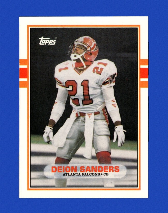 1989 Topps Traded Set-Break # 30T Deion Sanders NM-MT OR BETTER *GMCARDS*