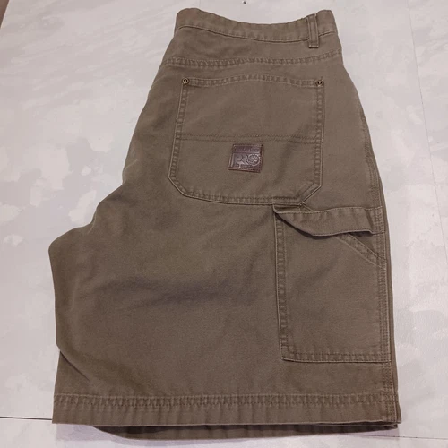 Timberland PRO Series Abbigliamento da lavoro falegname corto marrone uomo vita 37 RN #18798