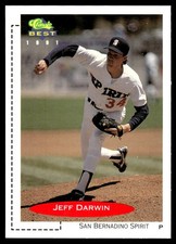 1991 Classic Best Jeff Darwin San Bernardino Spirit #51