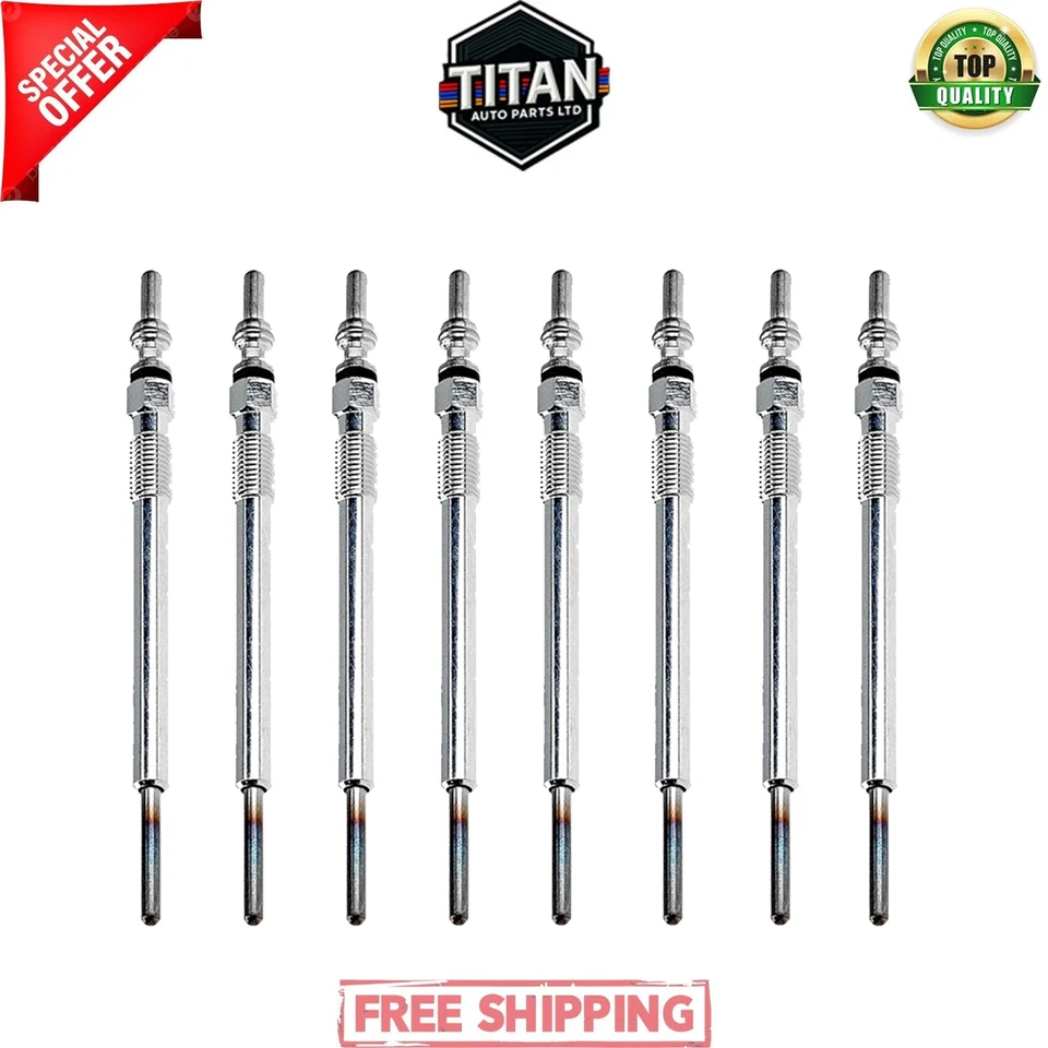 LAND RANGE ROVER 368DT SPORTBRAKE 3.6 JAGUAR NGK GLOW POWER PLUGS X8 NGK7794 NEW — 第 2/4 张图片