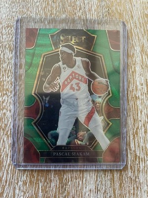 2022-23 Panini Select - Premier Level Pascal Siakam #148 Green Wave Prizm /50