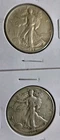 2 Lot 1944-P Walking Liberty Half Dollar 90% US Silver Coins