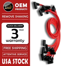 High Performance 9 Spark Plug Wire Set for HEI SBC BBC 350 383 454 Electronic