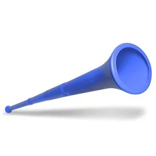 Windy City Novelties Collapsible Stadium Horn - 28" - Blue