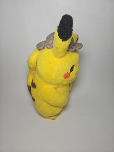 Pokemon Detective Pikachu Plush Stuffed Toy with Detective Hat - Picture 5 of 6