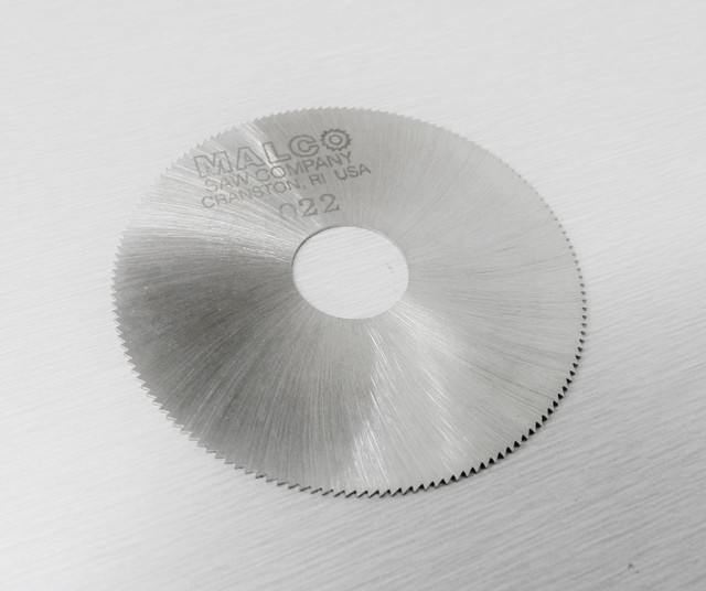 Jewelers Slotting Saws Malco Saw Blade 2" High Speed Circular Saw Blades 0.022" eBay