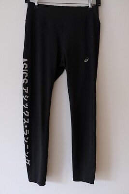 ~ ASICS KATAKANA CROP TIGHT Tights * performance black * Leggings Sport GR. s