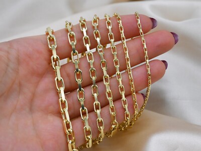 14 Karat Echt Gold Zopfkette Armband, Goldkette Armband