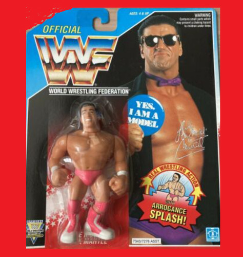 Hasbro THE MODEL Rick Martel Figure 1993 Blue card...
