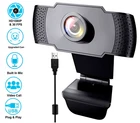 1080P Full FHD Quality USB Webcam for PC Desktop Laptop Web Camera w/ Microphone