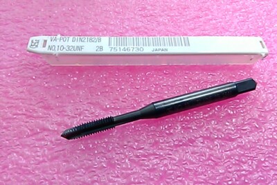 OSG Spiral Point Tap 10mm #10-32 UNF 2B VA-POT HSS-E DIN2182/B 75146730