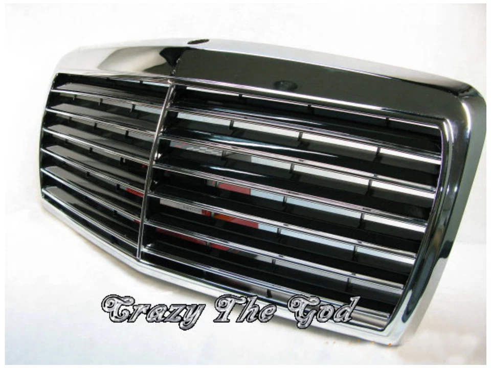 W124 1985-1993  GRILLE/GRILL ASSAY 13MD CHROME/BLACK Mercedes-Benz - image 2 of 3
