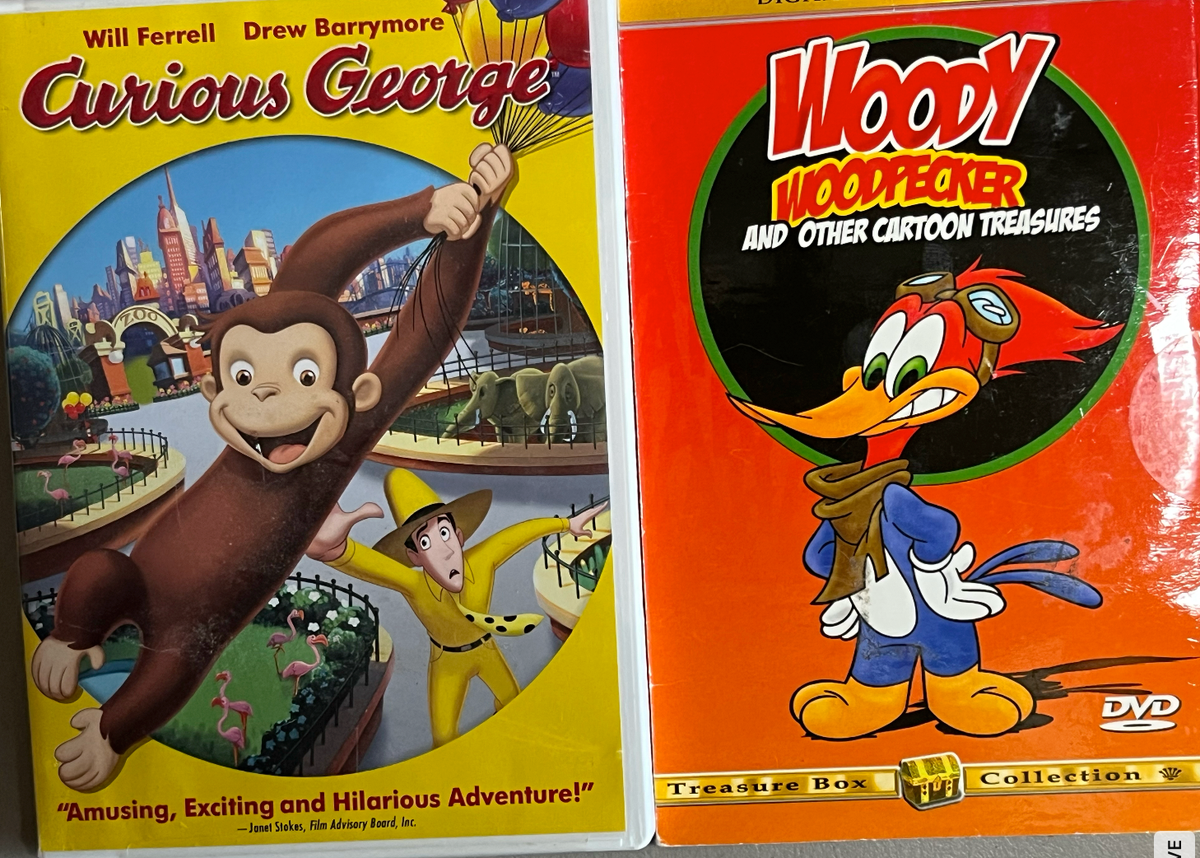 Curious George / Woody Woodpecker and Other Cartoon Treasures (2