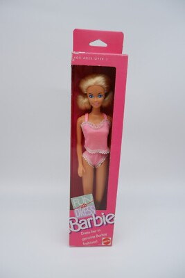 BARBIE 1989 FUN TO DRESS 4808 NRFB MADE IN MALAYSIA