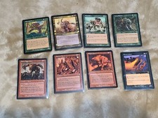 MTG Kavu x8 Alpha Kavu,Rogue Kavu,Vicious Kavu,Ancient Kavu