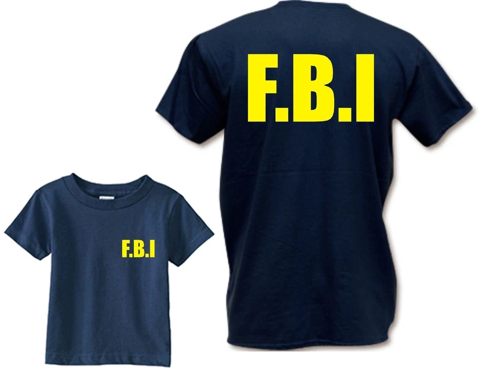 REALITY GLITCH FBI Kids T-Shirt - Funny Childrens T Shirt Feds F.B.I USA fancy dress cool wear