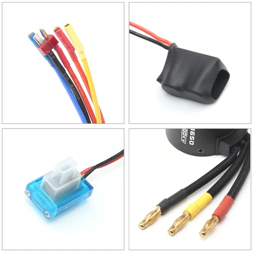 3650 Brushless Motor 4300KV with 45A Brushless  Heat Sink Programming D3H8 - Picture 6 of 10